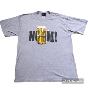 Y2K 2003 NBC Experience Cheers Norm Beer Stein Tshirt sz XL